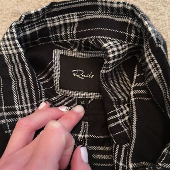 Rails Plaid Buttondown XS new - Picture 2 of 5